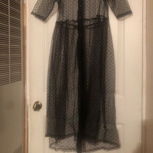 Long overdress used for modelling only worn a couple of times